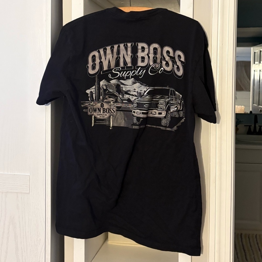 Black Graphic Tee